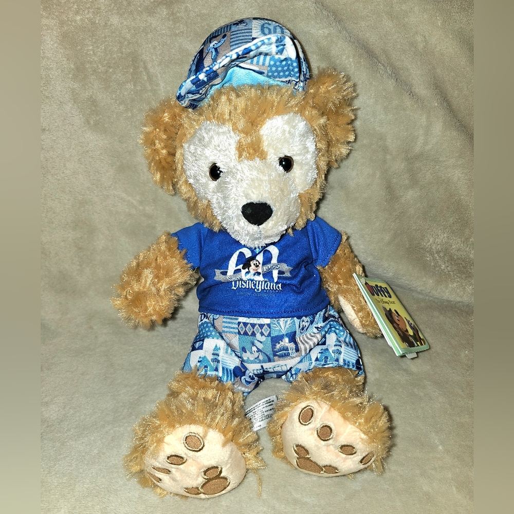 NWT Disneyland 60th Anniversary Duffy Plush Doll